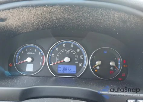 2008 Hyundai Santa Fe Gls из США, поврежденный, VIN 5NMSG13D88H167503